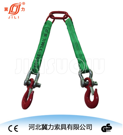 双腿圆形吊装带索具