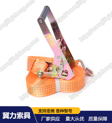 拉紧器调节端的固定